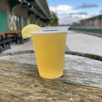 Trackside Beer Garden At Brewerie food