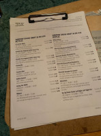 Narrow Gauge Brewing Company menu