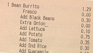 Taco Bell menu