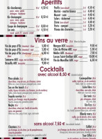 Le Beaujolais menu