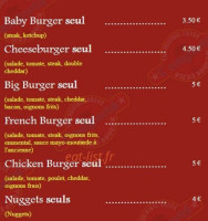 L'emporté menu