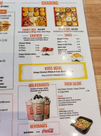 Burgerim menu