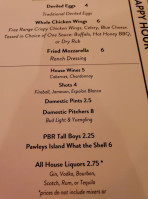 Ms. Rose's Fine Food Cocktails menu