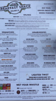 Breakfast Shack menu