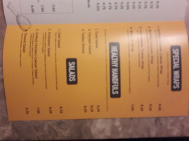 Di Marias Deli menu