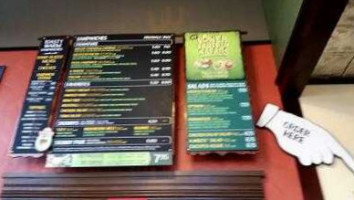 Potbelly Sandwich Shop menu