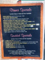 New Smithville Diner menu