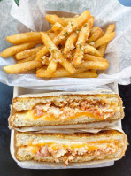 Grater Grilled Cheese food