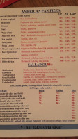 Bergslags Pizza Grill menu