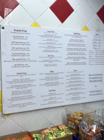 Maha's Falafil menu