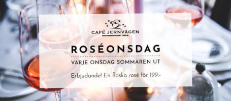 Café Jernvägen food