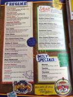 Pluckers Wing menu