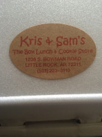 Kris Sam's Box Lunch And Cookie Store food