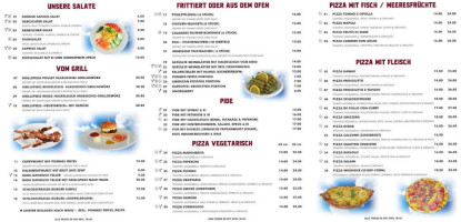 Wolke 7 Take Away menu