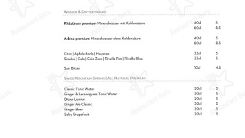 Golfclub Gstaad-saanenland menu