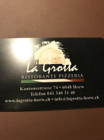 Ristorante La Grotta, Benedetto Bufanio food