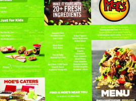 Moes Southwest Grill food