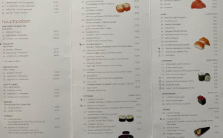 Füsser Sushi Lounge Meilen menu