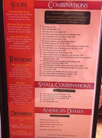 Casa Mexico menu