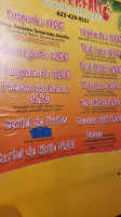 Sonora Hotdogs Quesabirrias inside