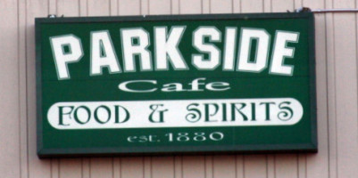 Parkside Cafe food