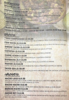 Stop N Go Taco menu