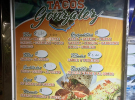 Tacos Gonzalez food