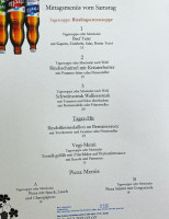 Pizzeria La Pergola menu