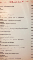 Pizzeria Gusto Italiano menu