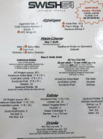 Swish 54 menu