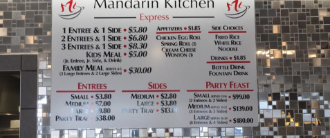 Mandarin Kitchen Express food