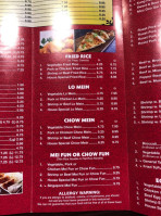 Fry Pan menu