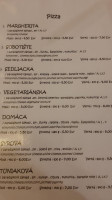 Pizzeria Sobotište menu