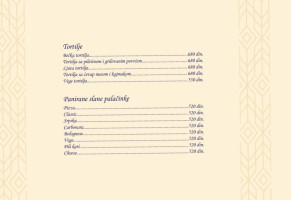 Divino menu