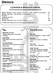 Le Monde menu