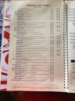 Sushi Thai Too menu