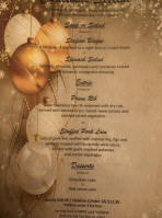 The Vista Bistro Italian Eatery menu