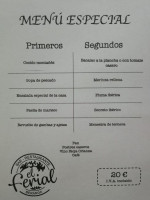 El Ferial menu