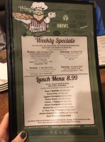 Longo's Pizza menu