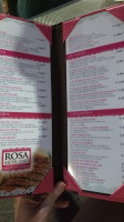 Rosa Mexicano menu