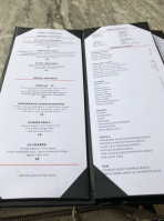 Nixo Patio Lounge menu