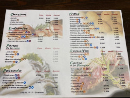 Café Aquí Mismo menu