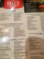 Dale's Southern Grill menu