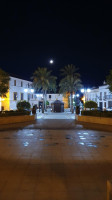 Plaza outside