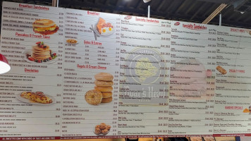 Zara's Deli And Bagel menu