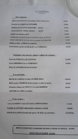 La Carteria menu