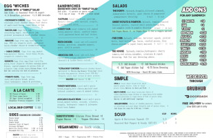 Nomz menu