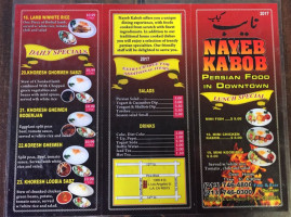 Nayeb Kabob menu