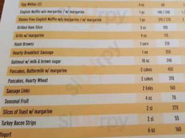 Denny's menu