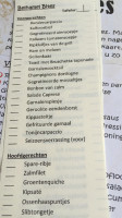 Eetkavee De Belhamel Ettenleur menu